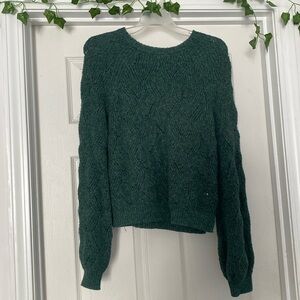 Old Navy Knit Green Sweater